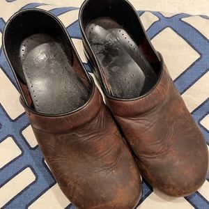 Dansko Brown Clogs